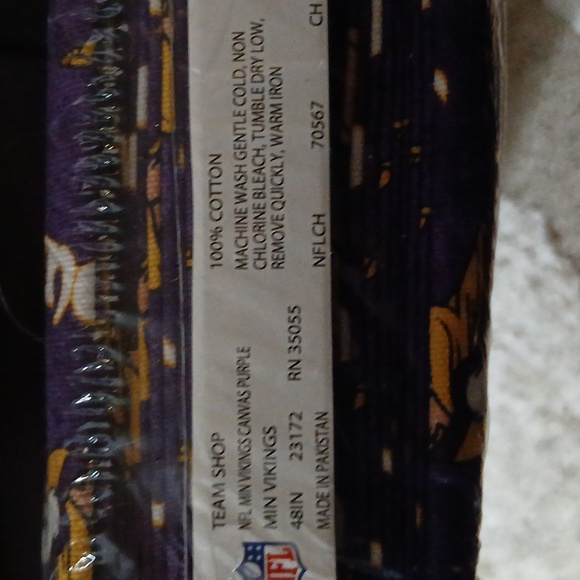 NFL Vikings Team Shop cotton fabric 10 yards - Picture 4 of 5